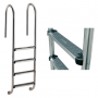 Лестница Wall со ступеньками Standard, AISI-304